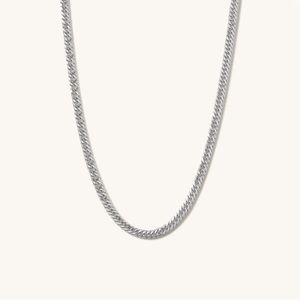 NEW - MEJURI Double Curb Chain Necklace